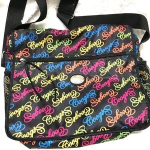 Coogi Adjustable Strap Messenger Crossbody Bag